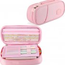 Pencil Case, Large Pencil Pen Case for Middle High School College Office, High C