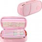 Pencil Case, Large Pencil Pen Case for Middle High School College Office, High C