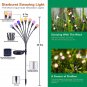 Firefly Solar Garden Lights - Solar Firefly Lights Outdoor Waterproof Lights 4Pa