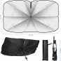 Sedan SUV Car Sun Shade for Windshield UV Rays and Heat Sun Visor Protector,Velc