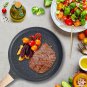 Nonstick Crepe Pan with Spreader, Granite Coating Flat Skillet Dosa Tawa Tortill