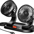 Odbowuge CAR FAN,USB Portable Fan for Car with 3 Speed,360 Degree Rotatable Dual