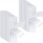 16 Sets Hook and Loop Strips with Adhesive Heavy Duty - 1X4 Inch Fasten Mounting