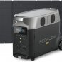 DELTA Pro Solar Generator 3.6Kwh/3600W with 400W Portable Solar Panel, Portable