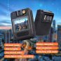 128GB 2K Body Worm Camera with Audio,1440P Police Body Camera with Night Vision,
