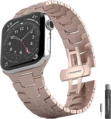 Stainless Steel Band Compatible with Apple Watch Band 49Mm 45Mm 44Mm 42Mm 41Mm 4