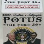 2020  P.O.T.U.S. the First 36 BLASTER Box (54 Cards/Bx)