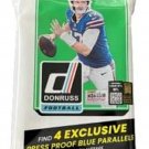 2022  Donruss Football NFL Jumbo Cello Fat Pack - 30 Trading Cards Inside