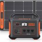 Solar Generator 1000, 1002Wh Capacity with 2Xsolarsaga 100W Solar Panels, 3X1000