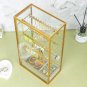 Glass Earring Holder Organizer, Jewelry Organizer Earrings Holder with Hanging H