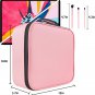 Makeup Bag Organizer, Travel Makeup Bag with Extra 5 Brushes, Adjustable Divider