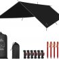 Grassman Camping Tarp, Hammock Rain Fly Ultralight and Waterproof Hammock Tarp 1