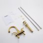 Lexdale Bathroom Sink Faucet Vanity Bathroom Faucet Brushed Gold Brass Lavatory