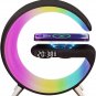 LED Night Light, Intelligent Atmosphere Lamp Bluetooth Speaker Wireless Charger