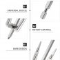 Stainless Steel Air Fryer Fork, Air Fryer Fork Roast Chicken Fork, Air Fryer Acc