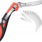 Hunting Knife Skinning Knife Pocket Foldable with 15 Extra Replaceable Sharp Bla