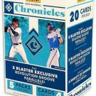 2022  Chronicles Baseball Blaster Box - 5 Packs per Box - 4 Cards per Pack - 20