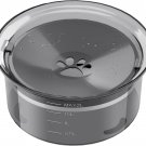 Dog Water Bowl,2L Large Capacity Splash Proof Slow Water Feeder, No Slip Pet Wat