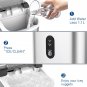 Nugget Ice Maker with Chewy Ice,High Ice-Making of 33Lbs/Day/10,000Pcs, Self-Cle