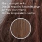 Le Vite Hair Straightener Brush | Heated Hair Straightening Brush Flat Iron for