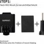 Aluminum NVG Helmet Mount Compatible with Gopro Hero 11 Black, Hero 10/9/8/7/(20