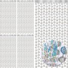 Disco Ball Foil Curtain 5 Packs Disco Bachelorette Party Decorations Silver 70S