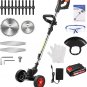 Electric Weed Wacker, Battery Powered Weed Eater with 1Pc 21V 2.0Ah Battery and
