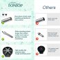 Glass Rinser Cup Washer for Sink, FONTOP 304 Stainless Steel Cup Cleaner Bottle