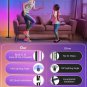 Corner Floor Lamp,Led Smart Floor Lamp,16 Million Colors, DIY & Scene Mode,Music