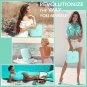 Travel Makeup Bag Cosmetic Bag Makeup Organizer Bag with Large Lighted Mirror 3