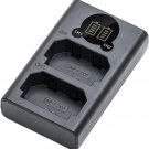 NP-FZ100 Battery Charger, Double Slot NP-FZ100 Charger for Sony BC-QZ1 Charger,