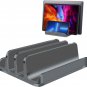 4-In-1 Laptop Stand, Vertical Stand, PC Stand, Holds 4 Cards, Cooling Stand, Adj