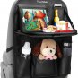 Car Backseat Organizer with Tablet Holder&iuml;&frac14;�9 Storage Pockets PU Leather Foldable