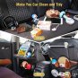 Car Backseat Organizer with Tablet Holder&iuml;&frac14;�9 Storage Pockets PU Leather Foldable