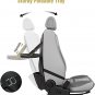 Car Backseat Organizer with Tablet Holder,9 Storage Pockets PU Leather Foldable