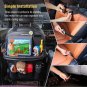 Car Backseat Organizer with Tablet Holder,9 Storage Pockets PU Leather Foldable