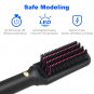 Hair Straightener Brush 5 Temp Settings Ionic Straightening Brush for Frizz-Free