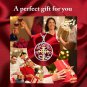 FJ 18K Yellow Gold Cross Tree of Life Pendant Religion Jewelry for Women Ladies