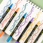 12 Colors Dual Tip Acrylic Paint Pens Markers, Acrylic Paint Pens for Wood, Canv