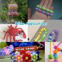 Pony Beads 1100 Pcs, Beads for Jewelry Making, Beads for Bracelets Making, Hair