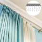 Metal Curtain Track Hooks S Shaped Small Curtain Hooks Stainless Steel Drape Wir