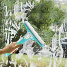 Double Sided Water Jet Shower Squeegee, Mirror Wiper, Simple Window Spray Brush,