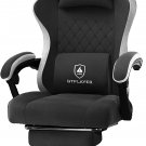 Gaming Chair Breathable Fabric Office Chair with Pocket Spring Cushion and Linka