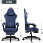 Gaming Chair Breathable Fabric Office Chair with Pocket Spring Cushion and Linka