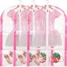 Nielies Dance Costume Garment Bag(3 Pack) Garment Bag 35 Inch for Dance Competit