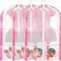 Nielies Dance Costume Garment Bag(3 Pack) Garment Bag 35 Inch for Dance Competit
