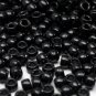 1000 Pcs Acrylic Black Pony Beads 6X9Mm Bulk for Arts Craft Bracelet Necklace Je