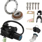 Motorcycle Ignition Switch Fuel Gas Cap Seat Lock Key Replacement for CBR1000RR