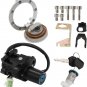 Motorcycle Ignition Switch Fuel Gas Cap Seat Lock Key Replacement for CBR1000RR