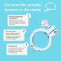 Sublimation Tumblers Pinch Tool, Pinch Perfect Tumbler Clamp Tool for 20 Oz Subl